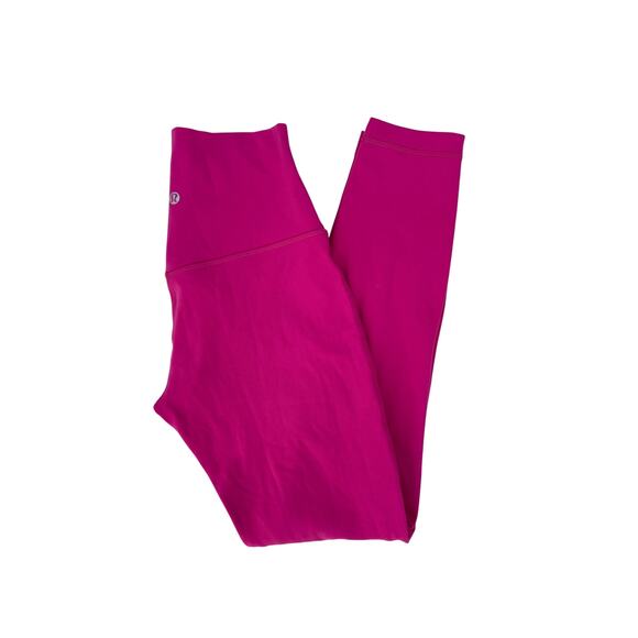 lululemon sonic pink align leggings - size 4, 25" inseam - Picture 2 of 6